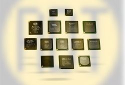 108. Мосты с материнских плат и видеокарт (без меди).