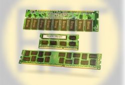 87. Память с жёлтыми ламелями.